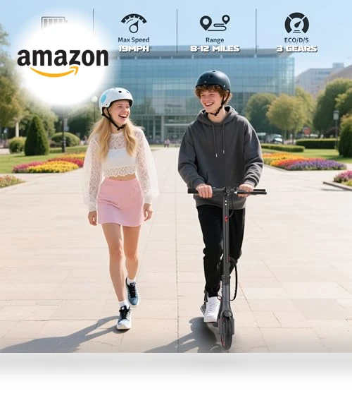 Electric Scooter for Big Kids 12+ — Push Scooters, WERHY