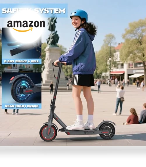 Electric Scooter for Big Kids 12+ — Push Scooters, WERHY