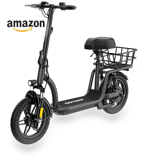 Electric Scooter with Seat — Electric Self-Balancing Scooters, Gotrax