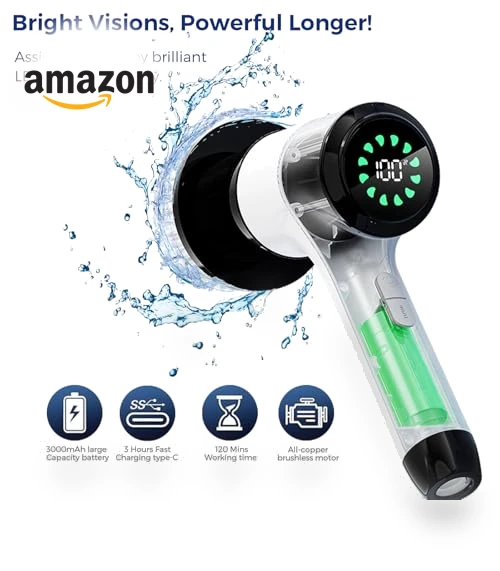 Electric Spin Scrubber — Brushes, Iopsk