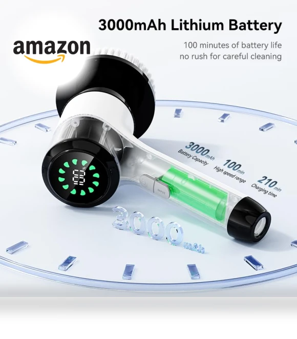 Electric Spin Scrubber — Brushes, Iopsk