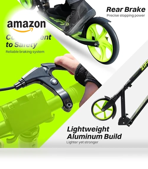 Foldable Kick Scooter for Kids — Push Scooters, ZIFFY