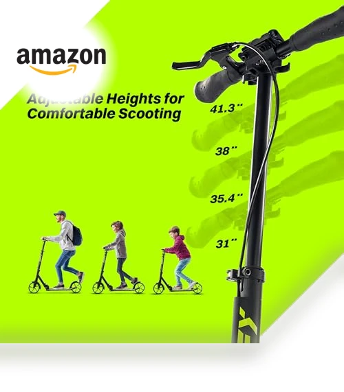 Foldable Kick Scooter for Kids — Push Scooters, ZIFFY