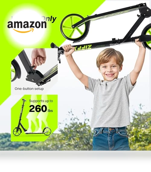 Foldable Kick Scooter for Kids — Push Scooters, ZIFFY