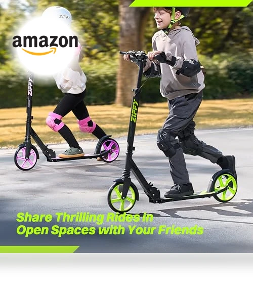 Foldable Kick Scooter for Kids — Push Scooters, ZIFFY