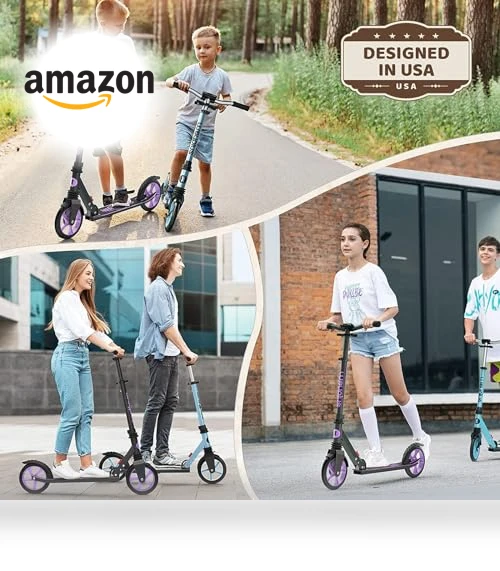Foldable Kick Scooter — Push Scooters, WAYPLUS