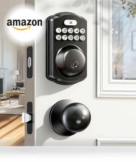 Keyless Entry Door Lock with Backlit Keypad — Keyless Entry, Veise