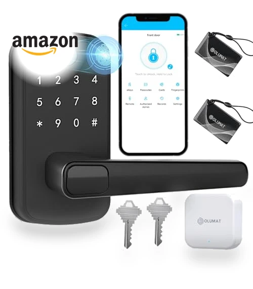 Keyless Entry Door Lock — Biometric Security, OLUMAT