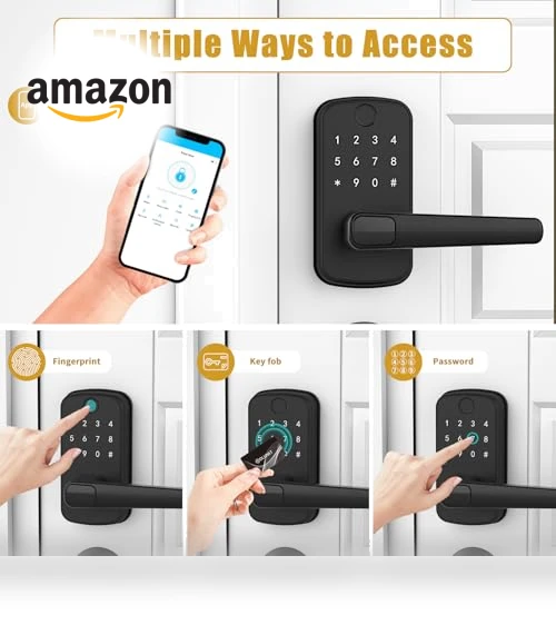 Keyless Entry Door Lock — Biometric Security, OLUMAT
