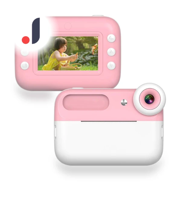 Kids Camera with Thermal Print — Plug & Play Games, Optimized General