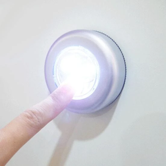 Mini Wireless 3-LED Touch Lamp — Lighting Accessories, Lucky Black Cat