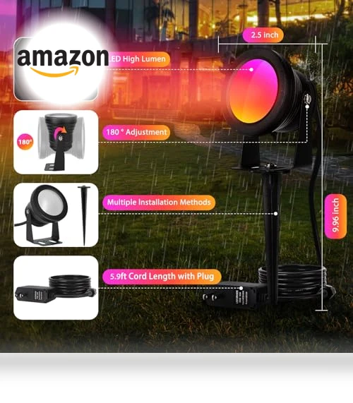 Outdoor Smart Landscape Lighting — Outdoor Security & Flood Lighting, Tsanhoo