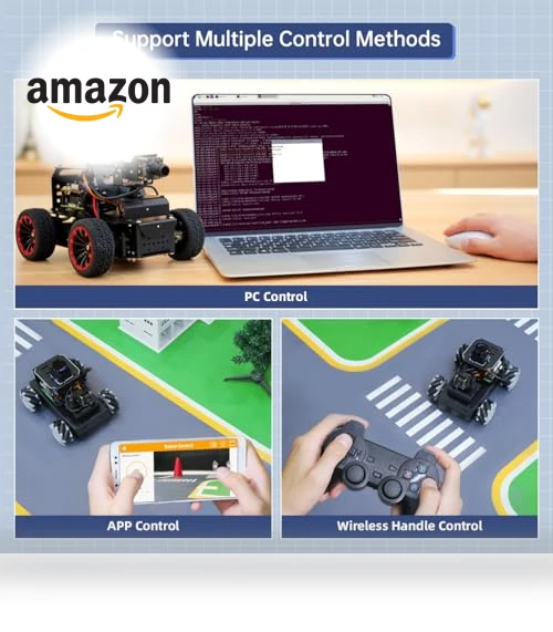 Programmable AI Vision Smart Robot Kit — Robotic Enhancements, Hiwonder