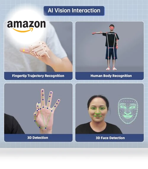 Programmable AI Vision Smart Robot Kit — Robotic Enhancements, Hiwonder
