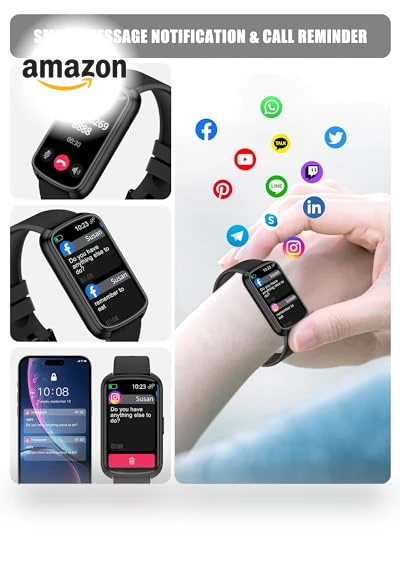 Smart Fitness Tracker Watch — Smartwatches, QVEQ
