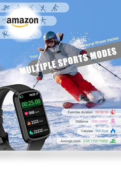 Smart Fitness Tracker Watch — Smartwatches, QVEQ