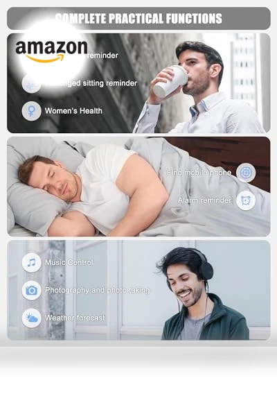 Smart Fitness Tracker Watch — Smartwatches, QVEQ