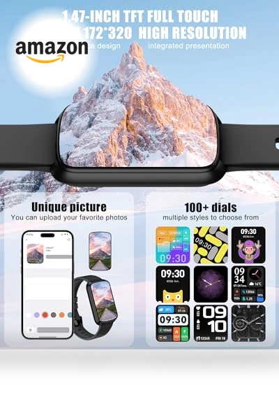 Smart Fitness Tracker Watch — Smartwatches, QVEQ