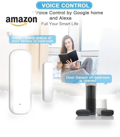 Smart WiFi Door/Window Sensor — Smart Home Security, Sanofuturion