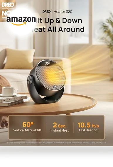 Space Heater — Portable Heating Solutions, Dreo