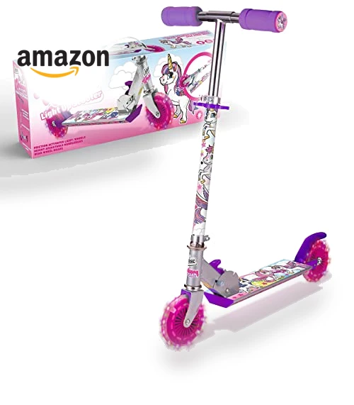 Unicorn Scooter with Light Up Wheels — Push Scooters, Ozbozz