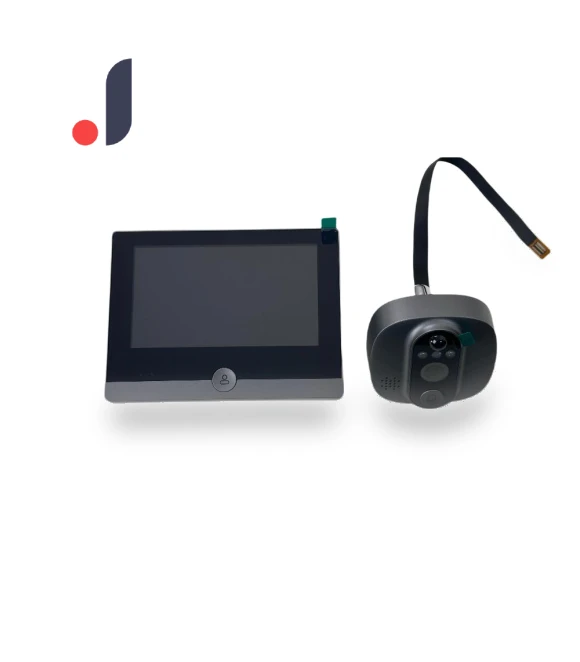 Wi-Fi LCD Peephole Camera with Night Vision — Smart Home Security, Jakemy