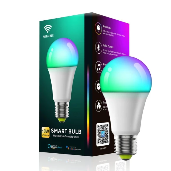 WiFi Smart LED Bulb — LED, KITCHEN-MALL