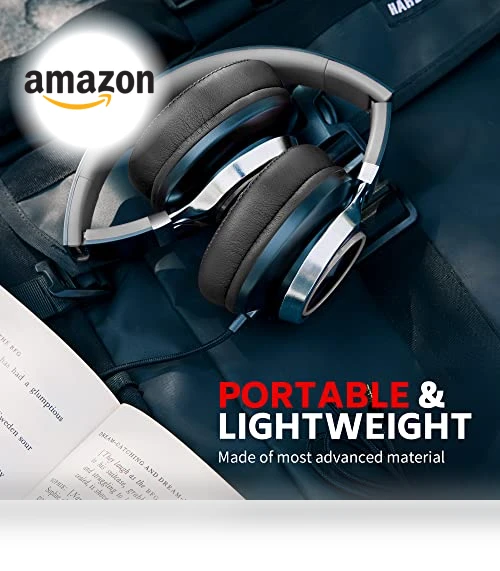 Wired Over Ear Headphones with Microphone — Over-Ear Headphones, COOSII