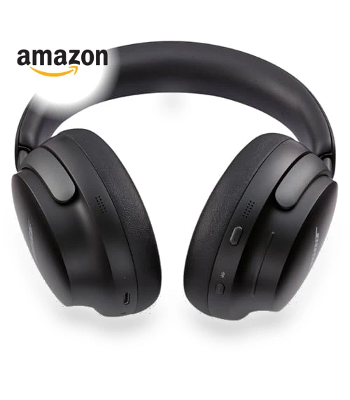 Wireless Noise Cancelling Headphones with Spatial Audio — Over-Ear Headphones, Bose