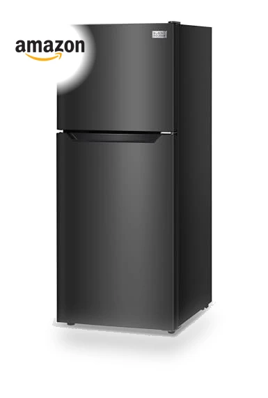10 Cu. Ft. Top Mount Refrigerator with Freezer — Mini Fridges, BLACK+DECKER
