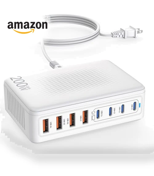 200W GaN 8 Port USB C Charging Station — Power Hubs, Shenzhen Xihuida Electronics Co., Ltd.