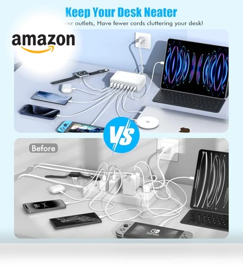 200W GaN 8 Port USB C Charging Station — Power Hubs, Shenzhen Xihuida Electronics Co., Ltd.