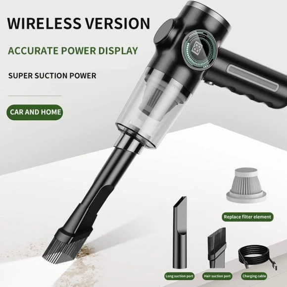 5 in 1 Wireless Car Vacuum Cleaner — Vacuums, PRISMA