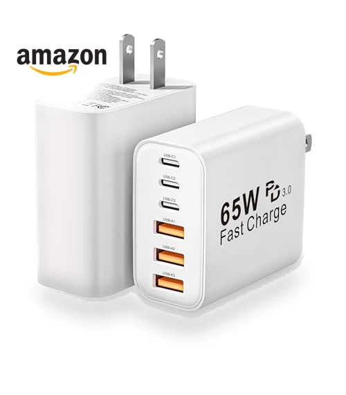 65W 6-Port USB C Wall Charger — Chargers, Shenzhen Xihuida Electronics Co., Ltd.