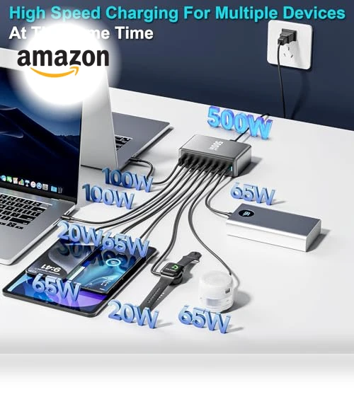 8-Port Fast USB Charging Station — Chargers, Dongguan Zeen Tengxiang Technology Co., Ltd