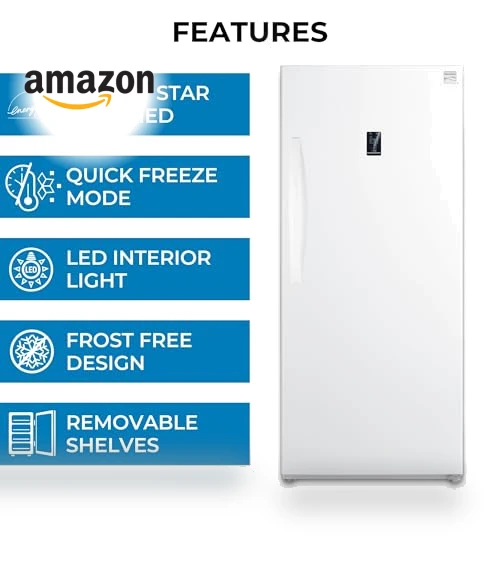 Convertible Upright Freezer/Refrigerator — Mini Fridges, Kenmore