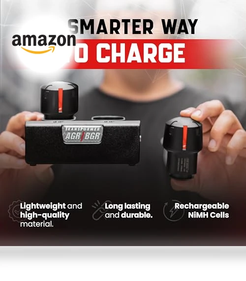 Double Charger and Two Replacement Batteries for Andis Clippers — Clippers, Artisan Power