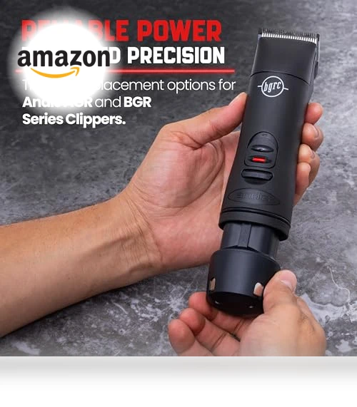 Double Charger and Two Replacement Batteries for Andis Clippers — Clippers, Artisan Power