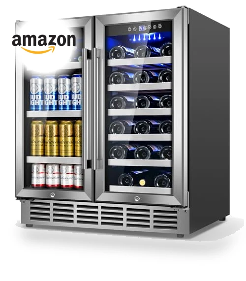Dual Zone Beverage Cooler — Wine Storage Solutions, Velivi