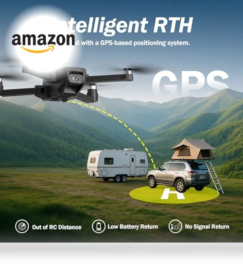 GPS Drone with Camera — Drones, KARUISRC