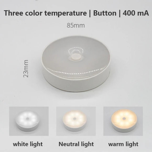 LED Human Body Sensor Night Light — Night Lights, Elberta