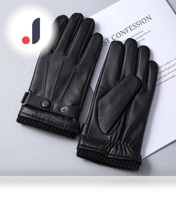 Men's Touchscreen Leather Gloves — Gloves, Dress U Up Fashion