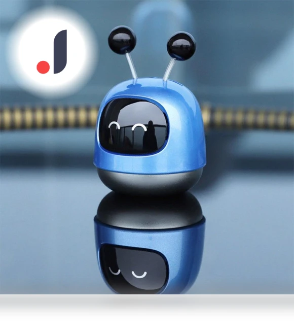 Mini Robot Car Air Freshener — Car Air Fresheners, Warm Sunshine