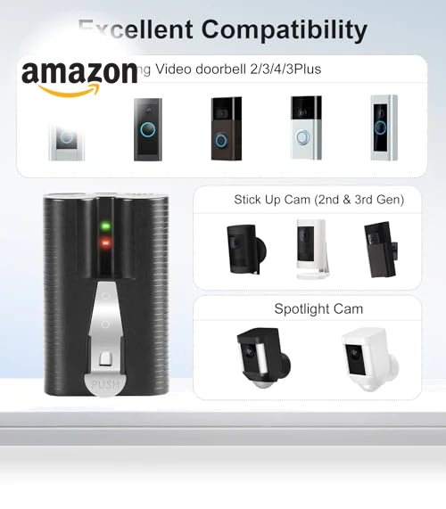 Replacement Battery for Ring Doorbell and Cameras — Phone Battery Replacements, QuasuHaven