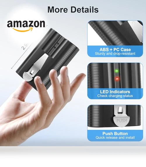 Replacement Battery for Ring Doorbell and Cameras — Phone Battery Replacements, QuasuHaven