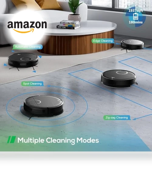 Robot Vacuum and Mop Combo — Smart Cleaning Robots, UMMUND