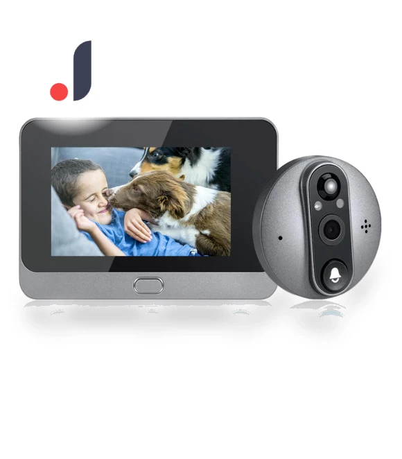 Smart Door Viewer with Motion Sensor — Smart Home Security, TOMTOP JMS