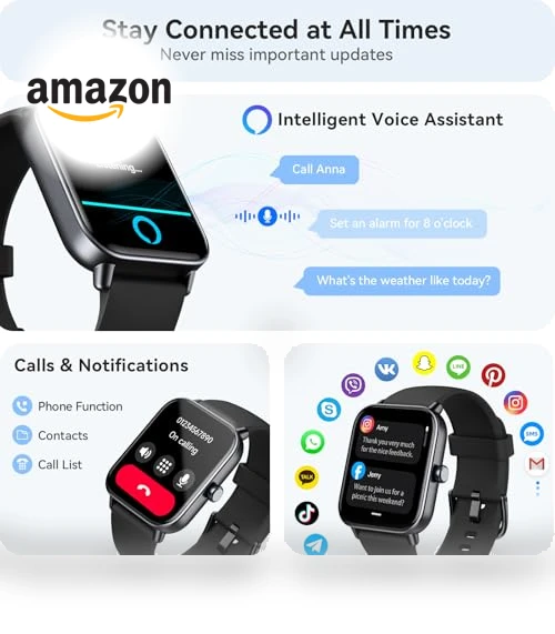 Smart Watch with Alexa Built-in — Smartwatches, Gydom