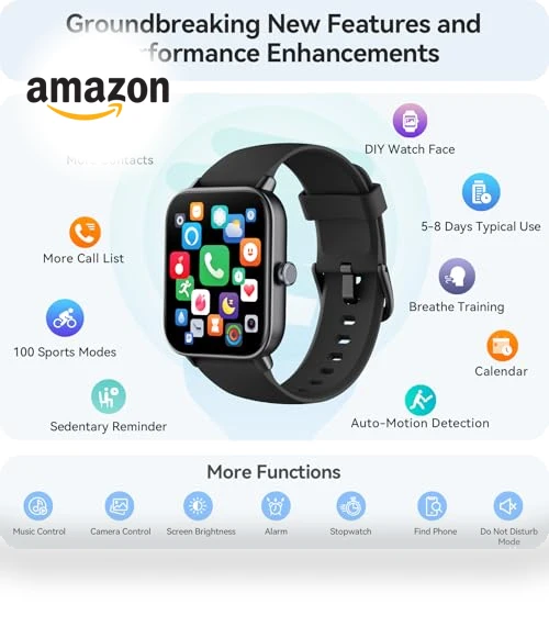 Smart Watch with Alexa Built-in — Smartwatches, Gydom