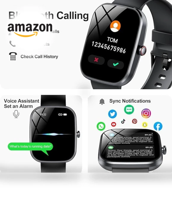 Smart Watch with Bluetooth Call — Smartwatches, WeurGhy